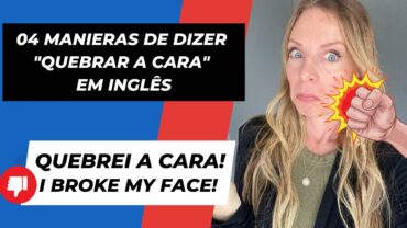 04 maneiras de dizer “quebrar a cara” em inglês!